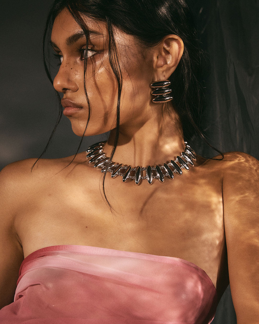 The Milan Bead Stud Earrings