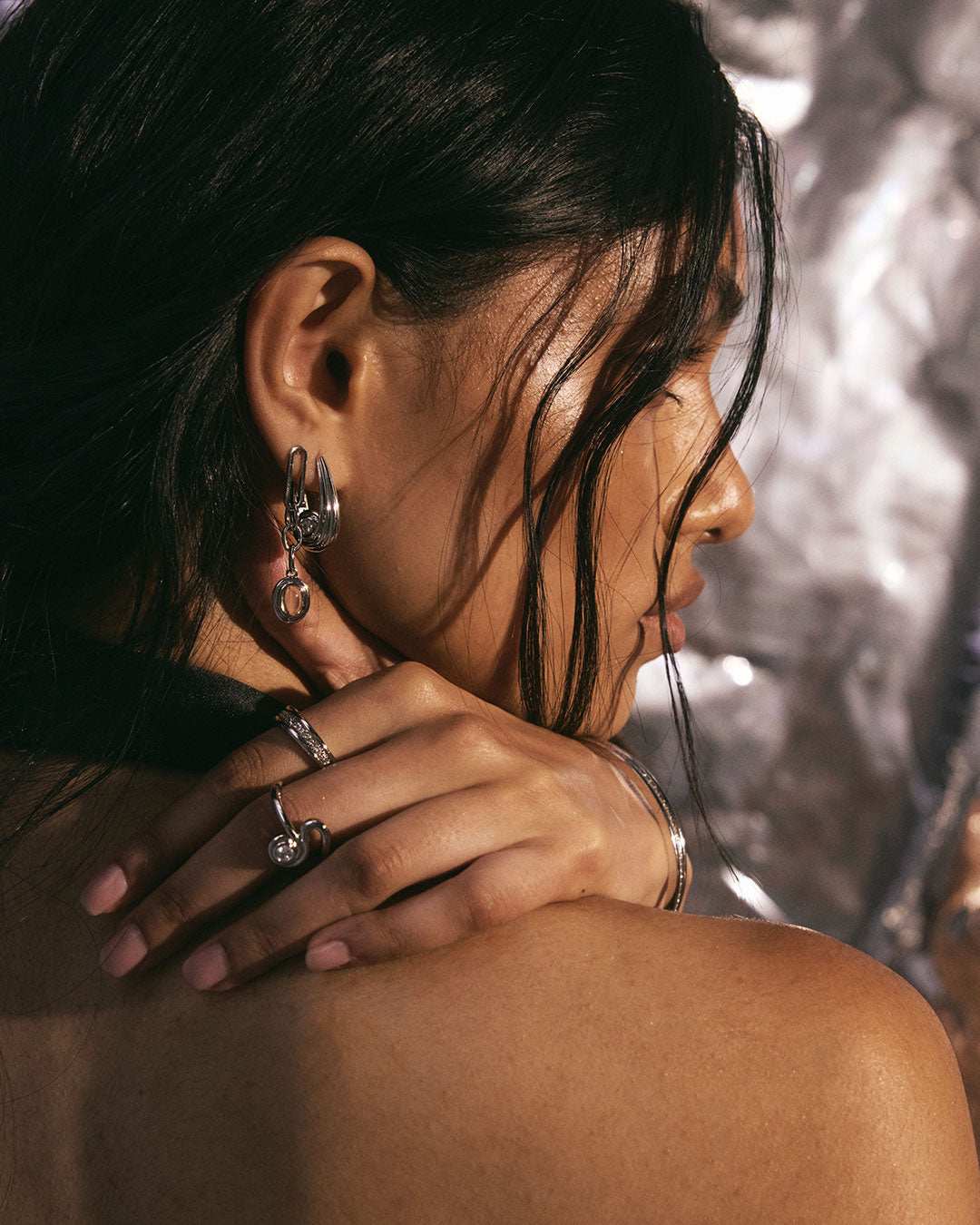 The Wave Bezel Band Set