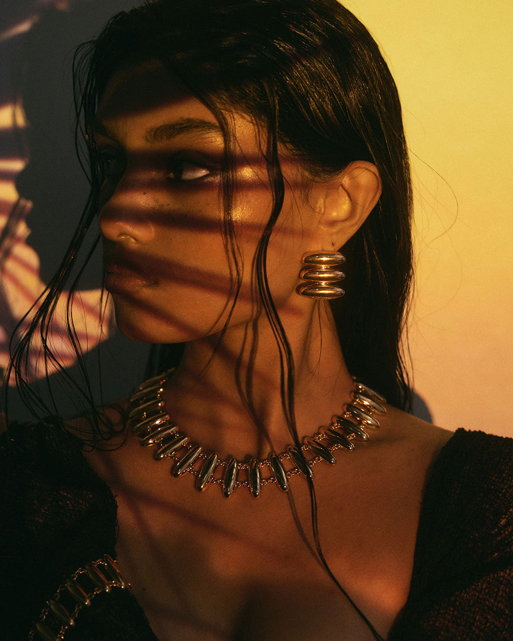 The Milan Bead Stud Earrings