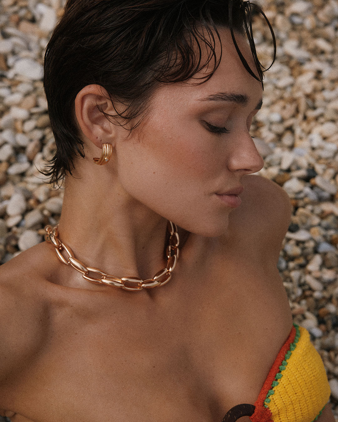 The Ridged Positano Studs