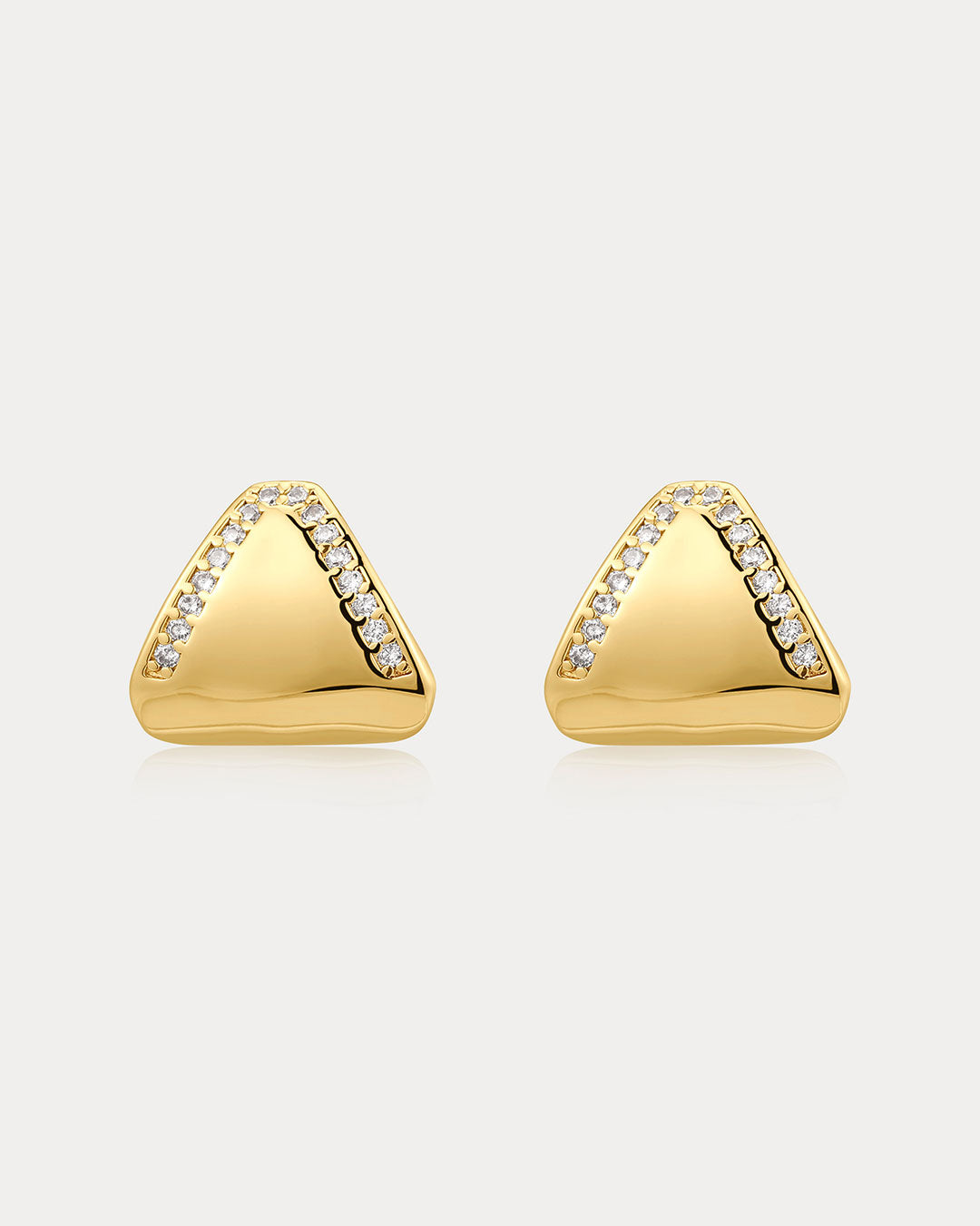 The Pave Shield Studs