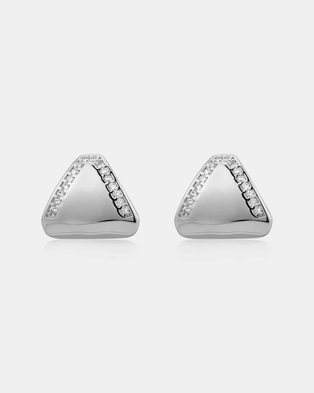 The Pave Shield Studs