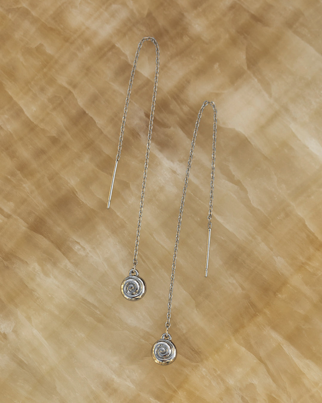 Seashell Threader Earrings