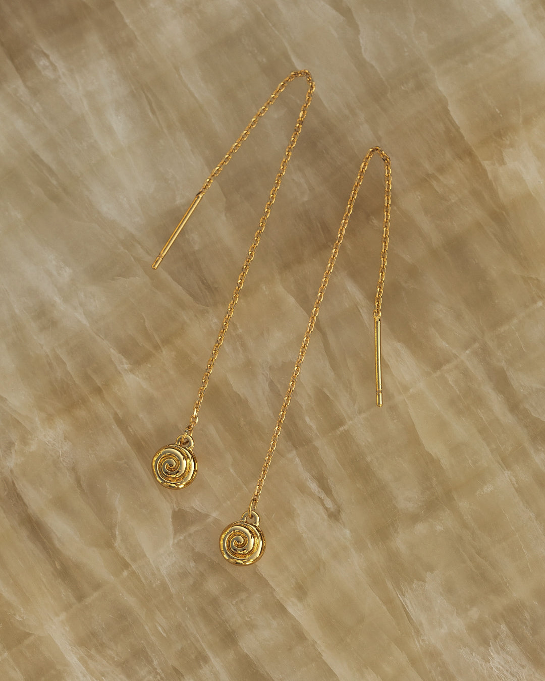 Seashell Threader Earrings