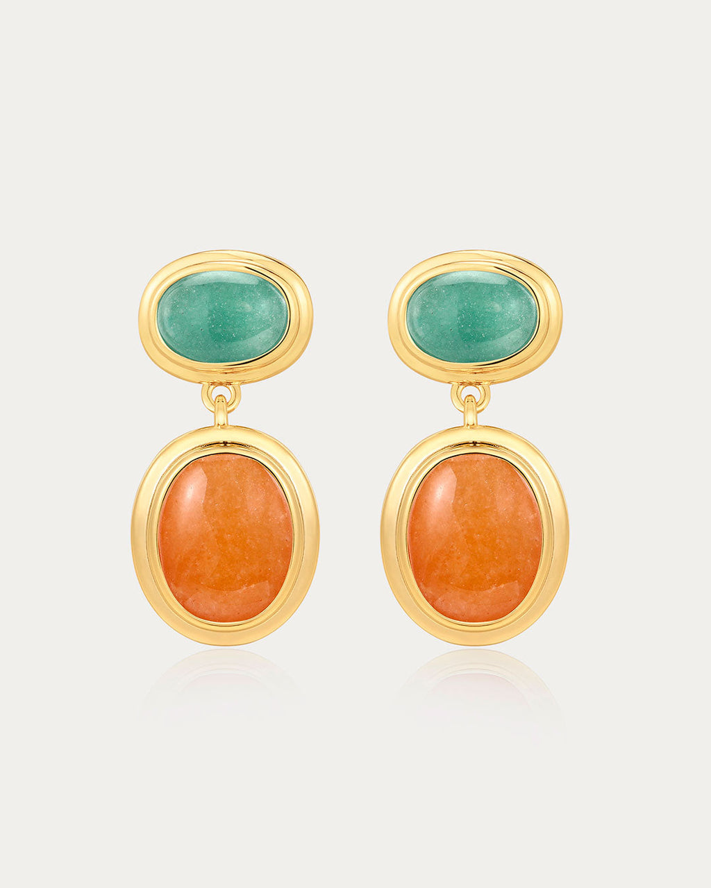 Sunset Double Stone Studs