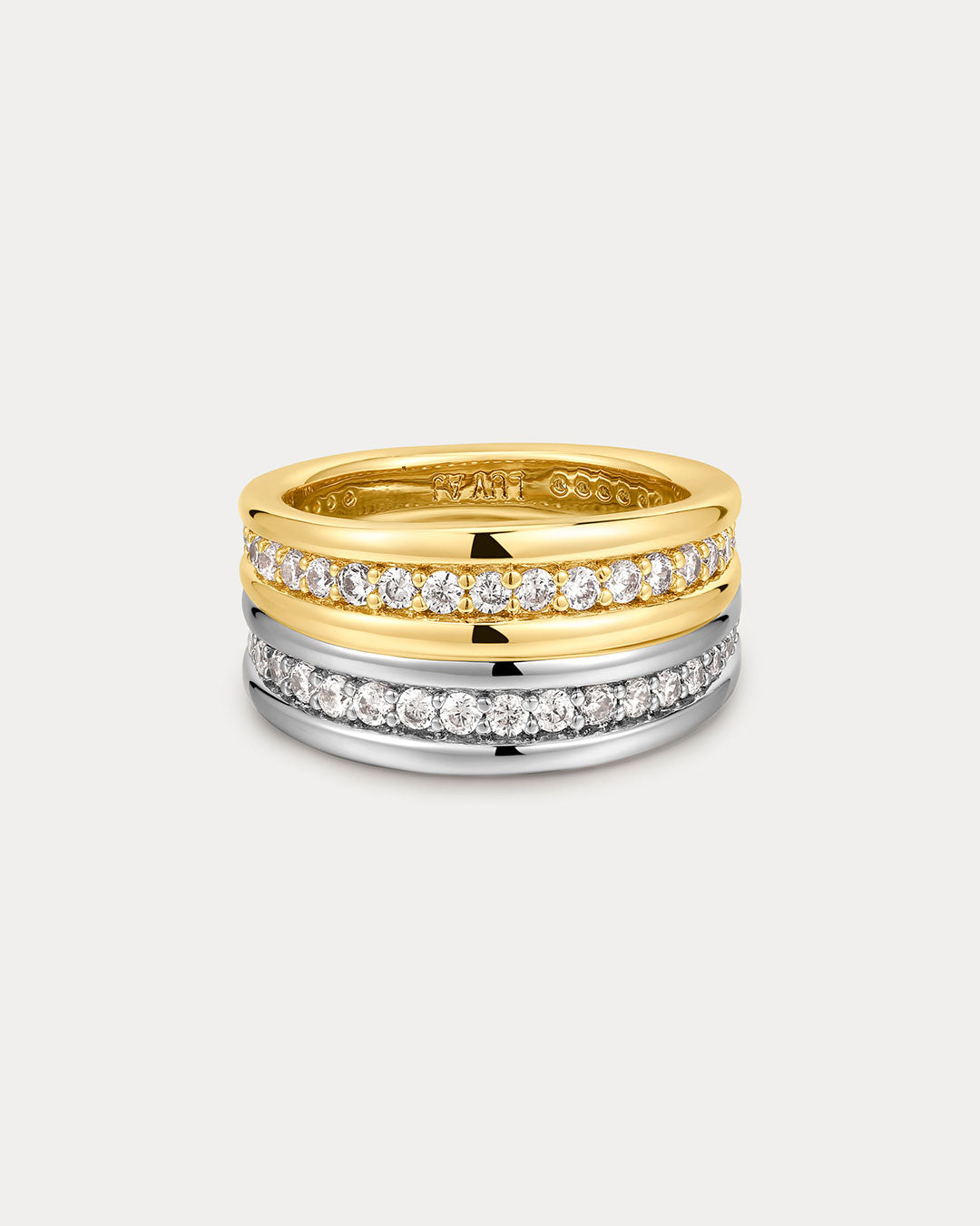 The Wave Bezel Band Set