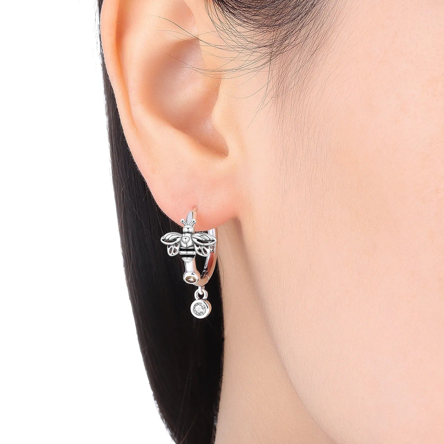Insects Flowers Drop Earrings