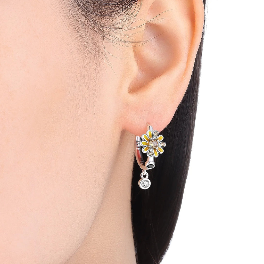 Insects Flowers Drop Earrings