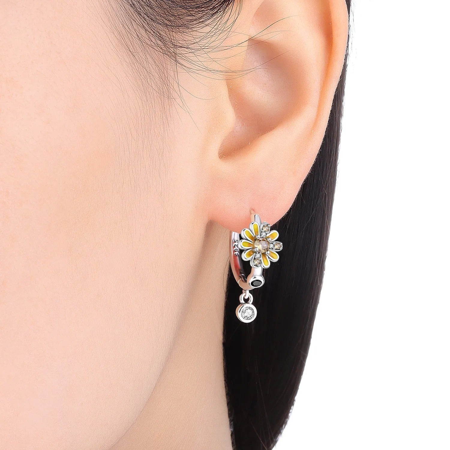 Insects Flowers Drop Earrings